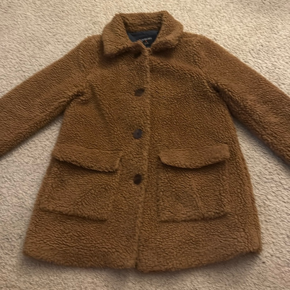 J. Crew Teddy Peacoat
